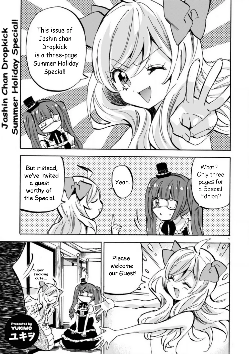 Read Jashin-chan Dropkick Chapter 198.5 - Summer Holiday Special! Online
