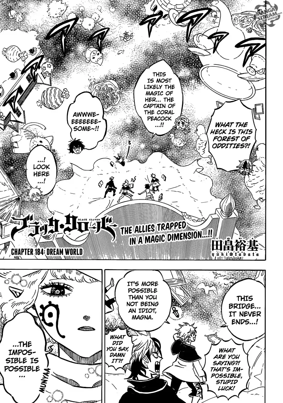 Read Black Clover Chapter 184 Online