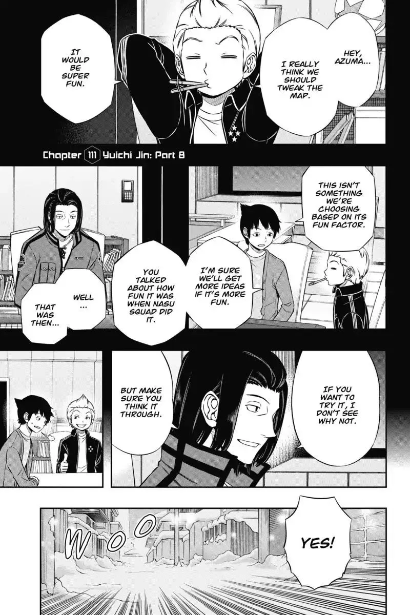 Read World Trigger Chapter 111 - Yuichi Jin: Part 8 Online