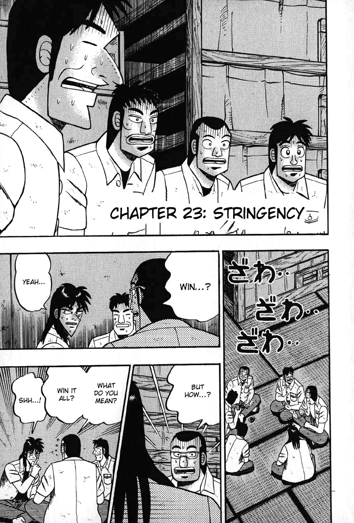 Read Gambling Heathen Kaiji – Kaiji Part 2 Chapter 23 - Stringency Online