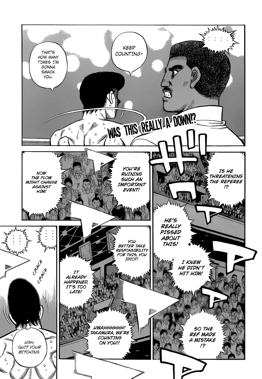 Read Hajime no Ippo Chapter 1343 - Round 1343: God's Divine Protection Online