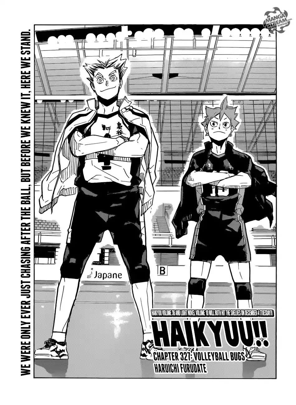 Read Haikyu!! Chapter 327 - Volleyball Bugs Online