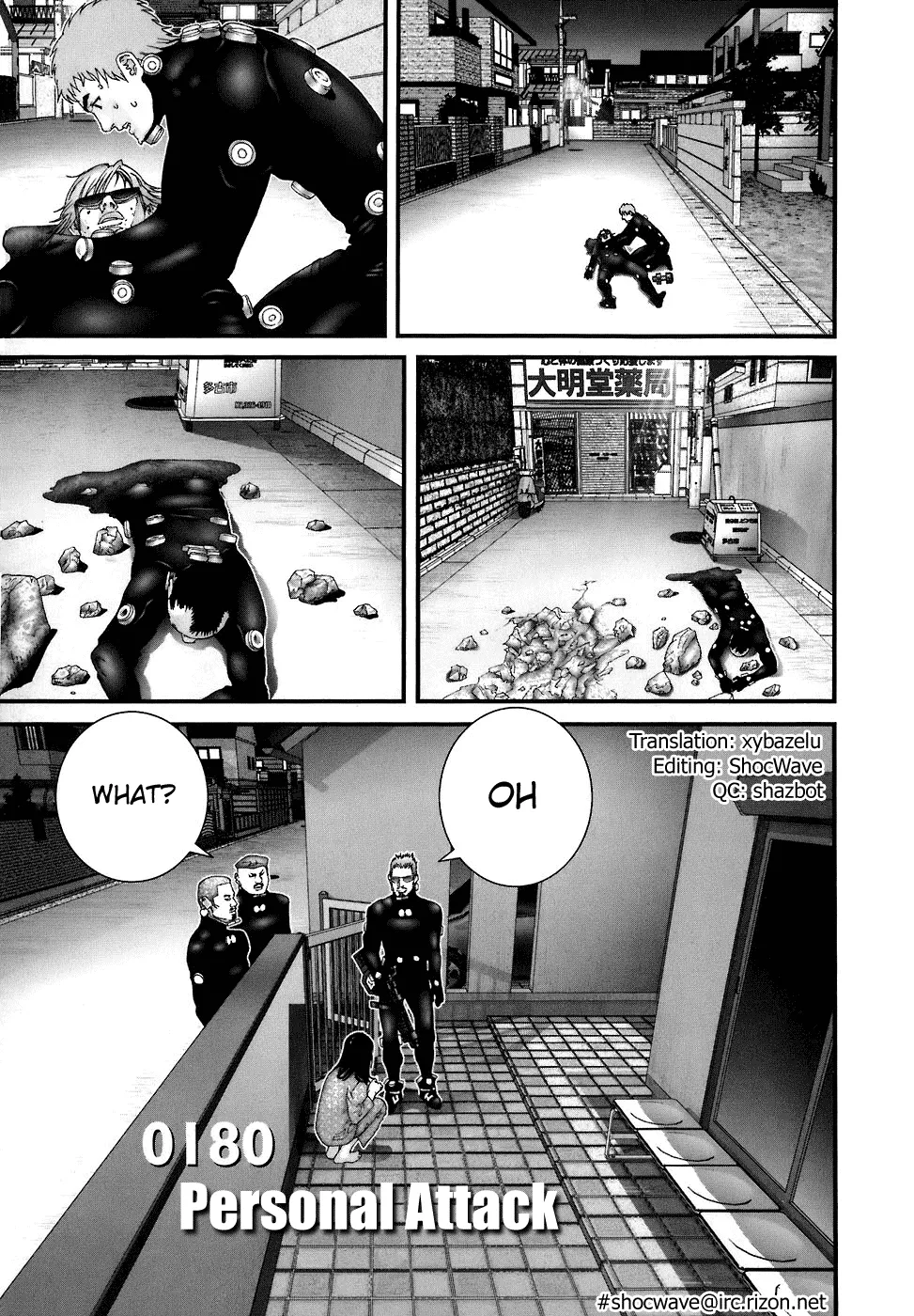 Read Gantz Chapter 180 - Personal Attack Online