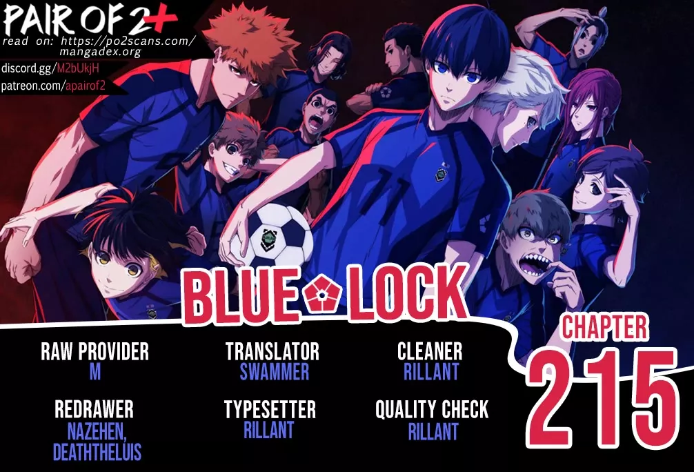 Read Blue Lock Chapter 215 - Successor Online