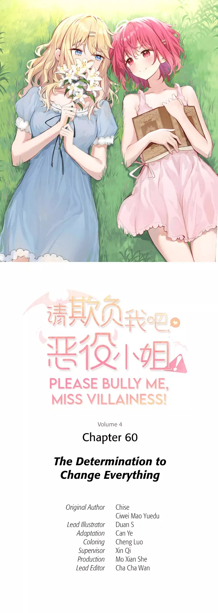 Read Please Bully Me, Miss Villainess! Chapter 60 - The Determination to Change Everything Online