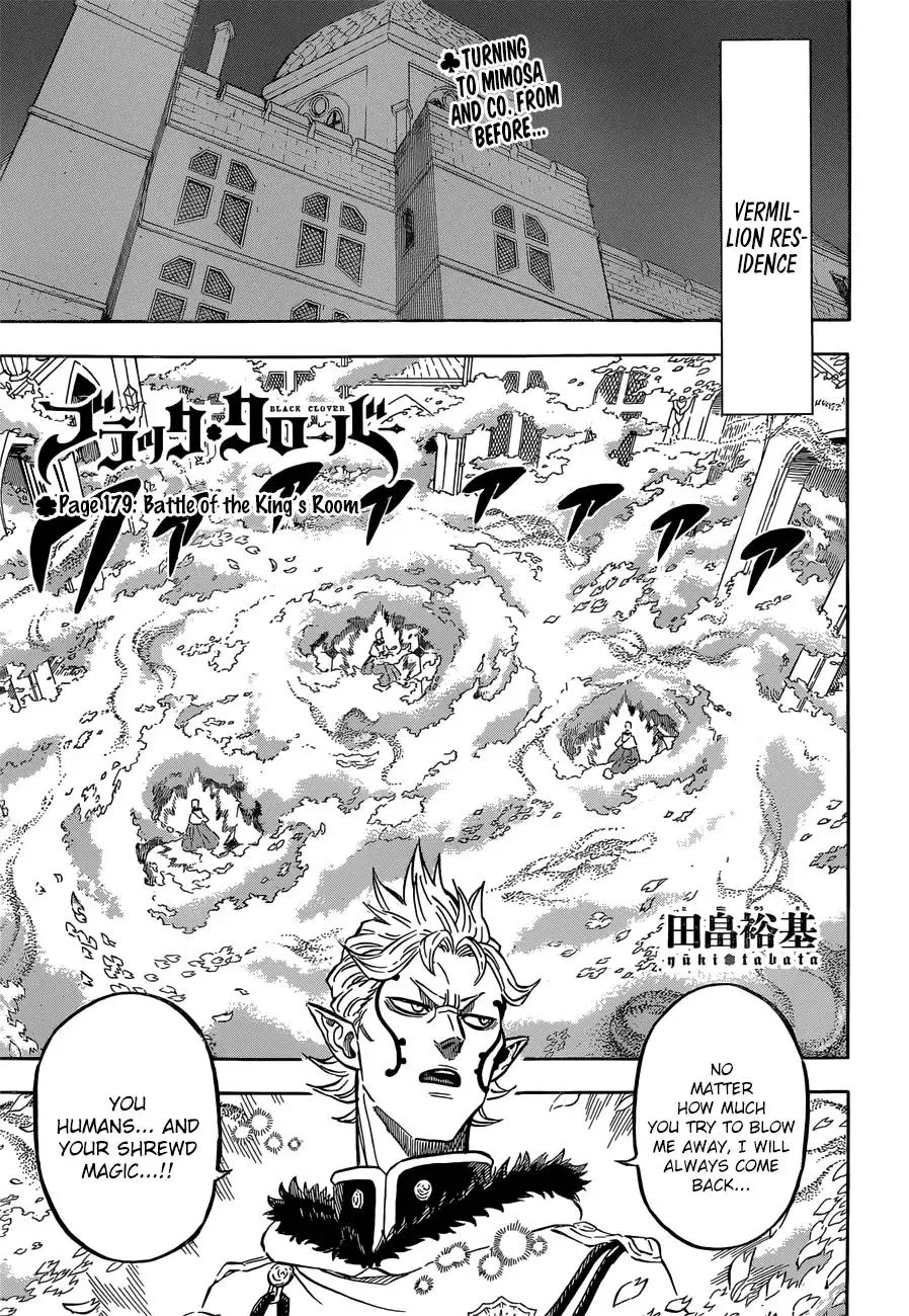 Read Black Clover Chapter 179 Online