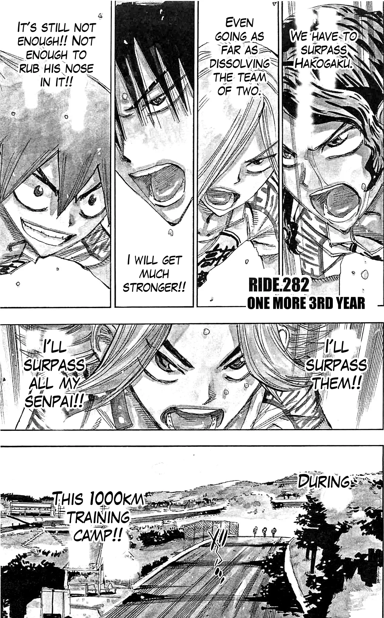 Read Yowamushi Pedal Chapter 282 - One more 3rd year Online