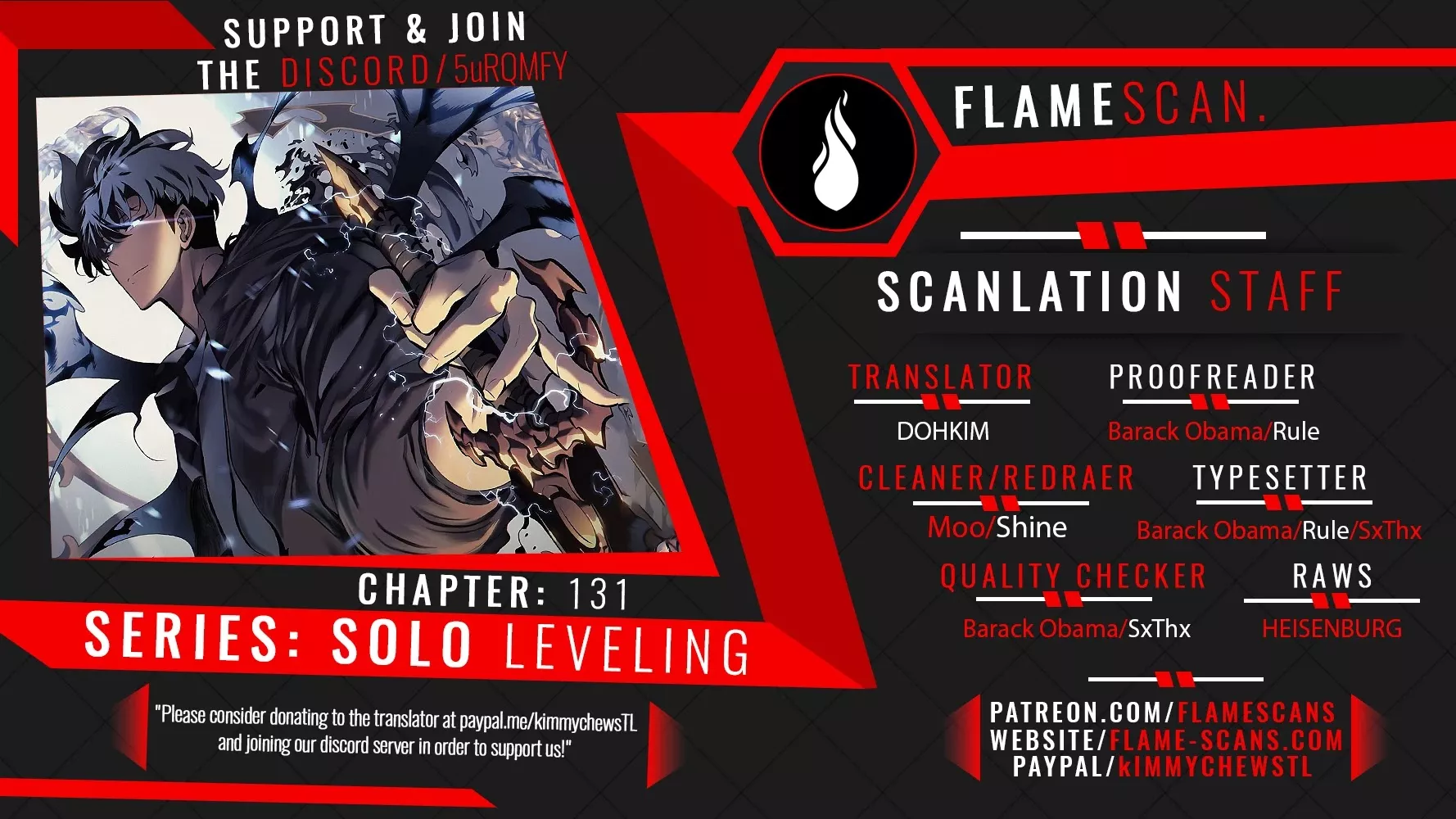 Read Solo Leveling Chapter 131 Online