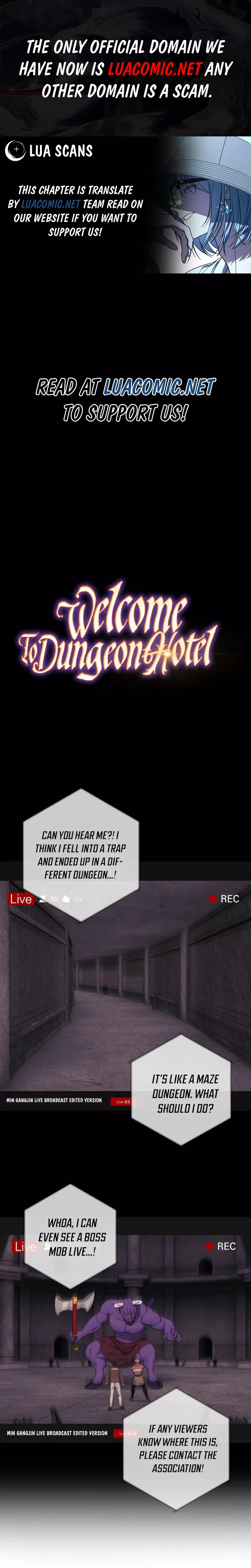 Read Welcome to Dungeon Hotel Chapter 57 Online
