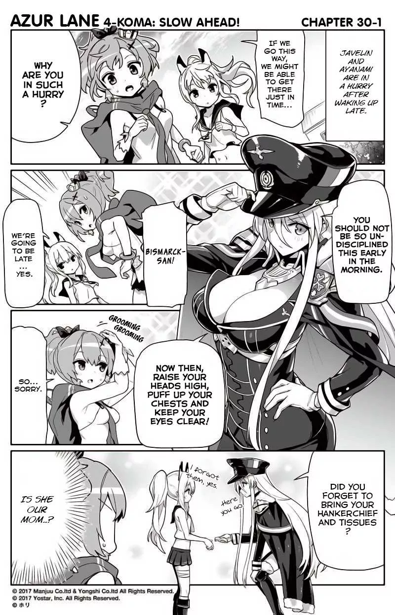 Read Azur Lane 4-koma: Slow Ahead Chapter 30 Online