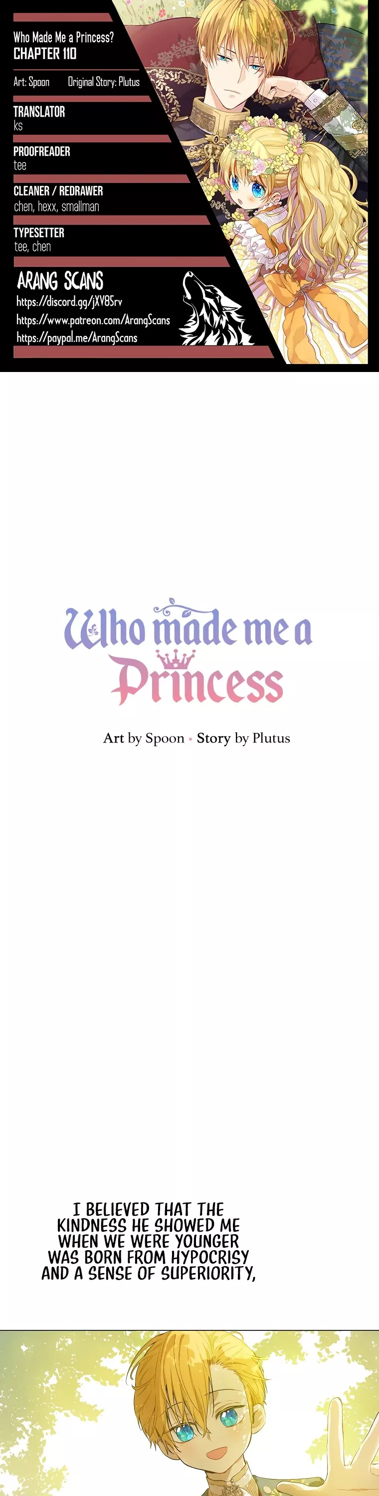 Read Who Made Me a Princess Chapter 110 Online