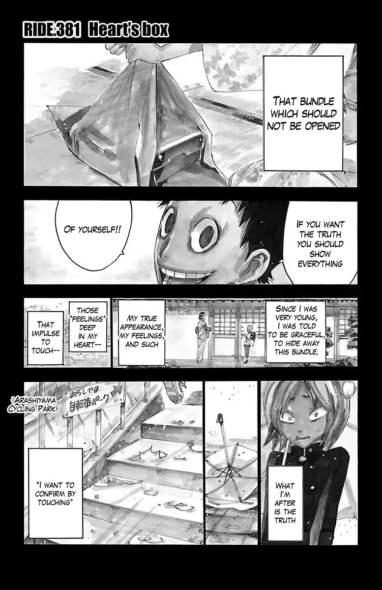 Read Yowamushi Pedal Chapter 381 - Heart's Box Online