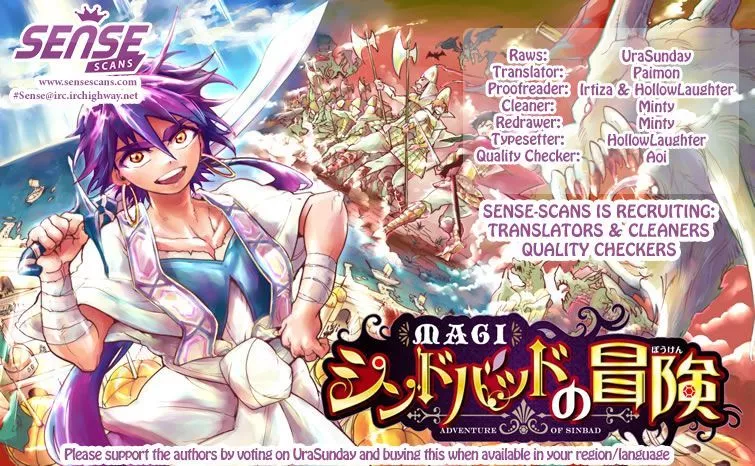 Read Magi – Sinbad no Bouken Chapter 22.2 - 22nd Night (Part 2) Online