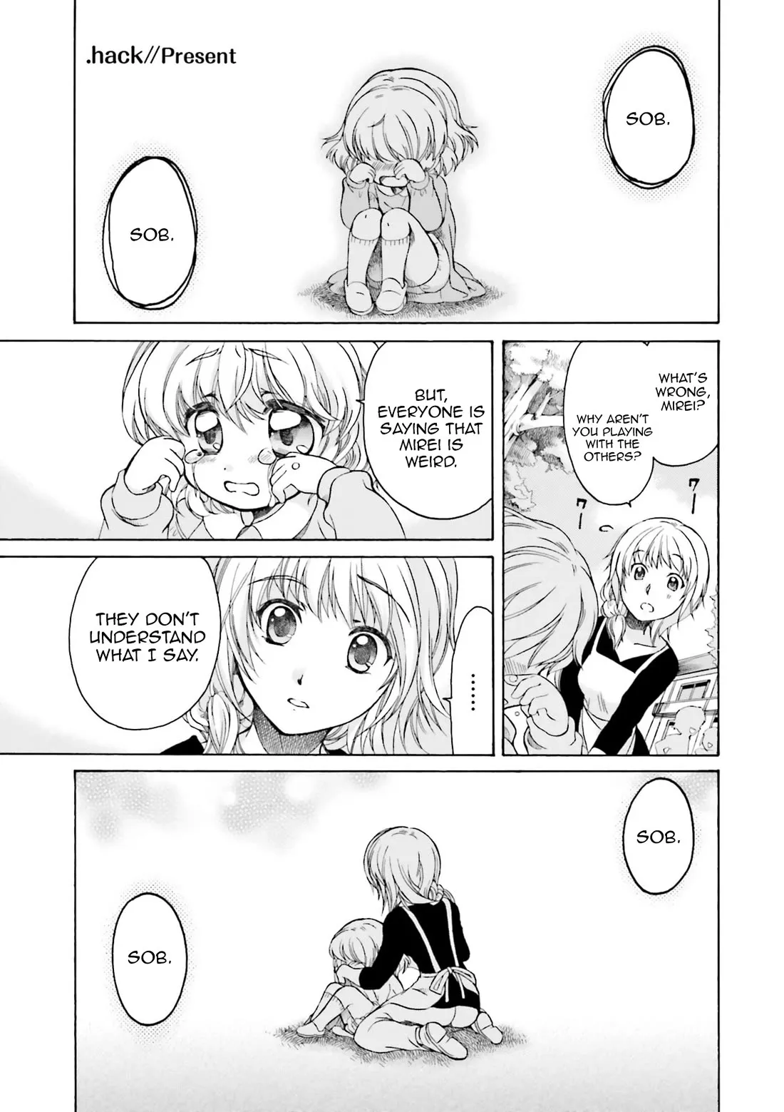 Read .hack//Tasogare no Udewa Densetsu Chapter 21.9 - Present: From a Mother to her Daughter Online