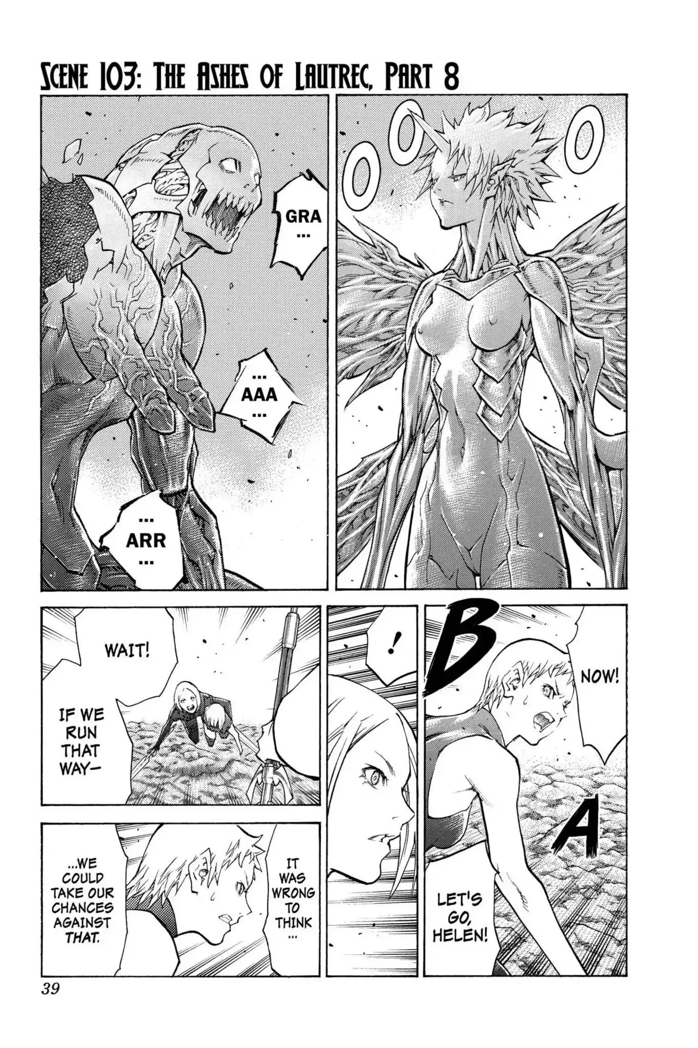 Read Claymore Chapter 103 - Vol.19 Scene 103: The Ashes of Lautrec, Part 8 Online