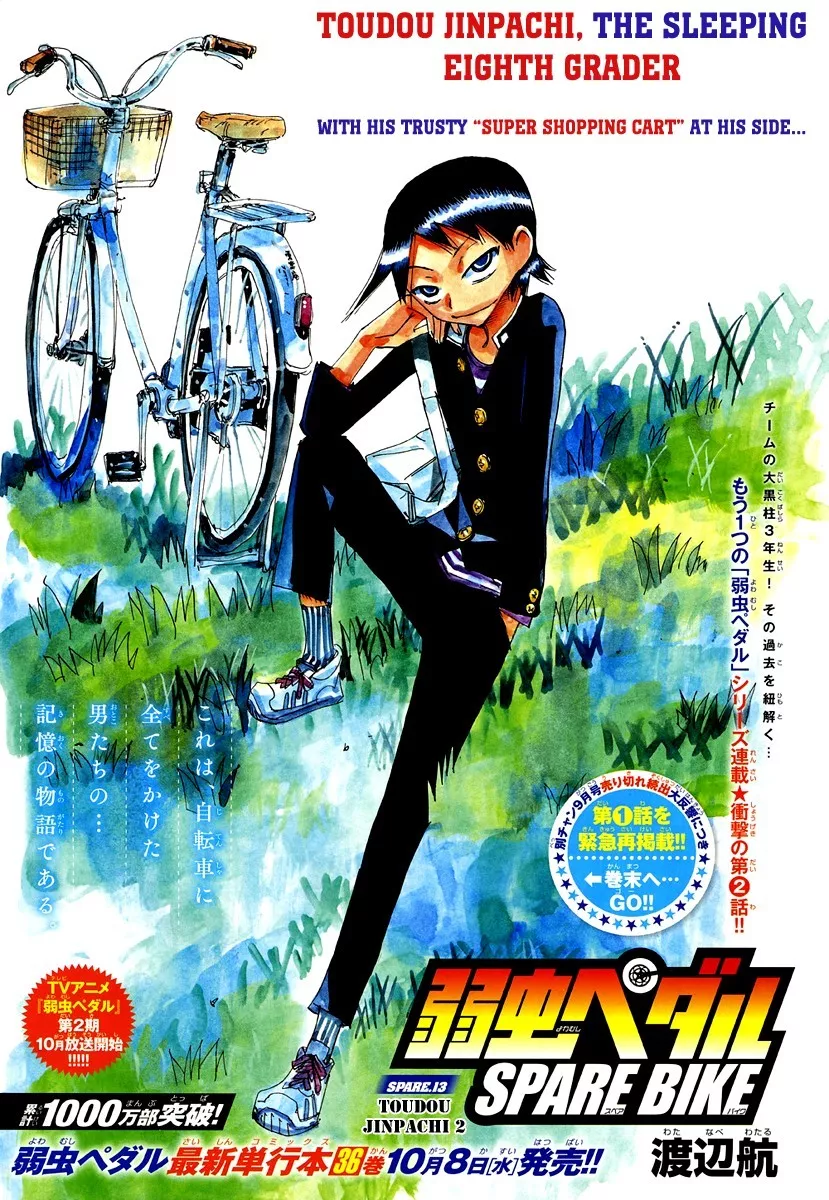 Read Yowamushi Pedal Chapter 154.2 Online