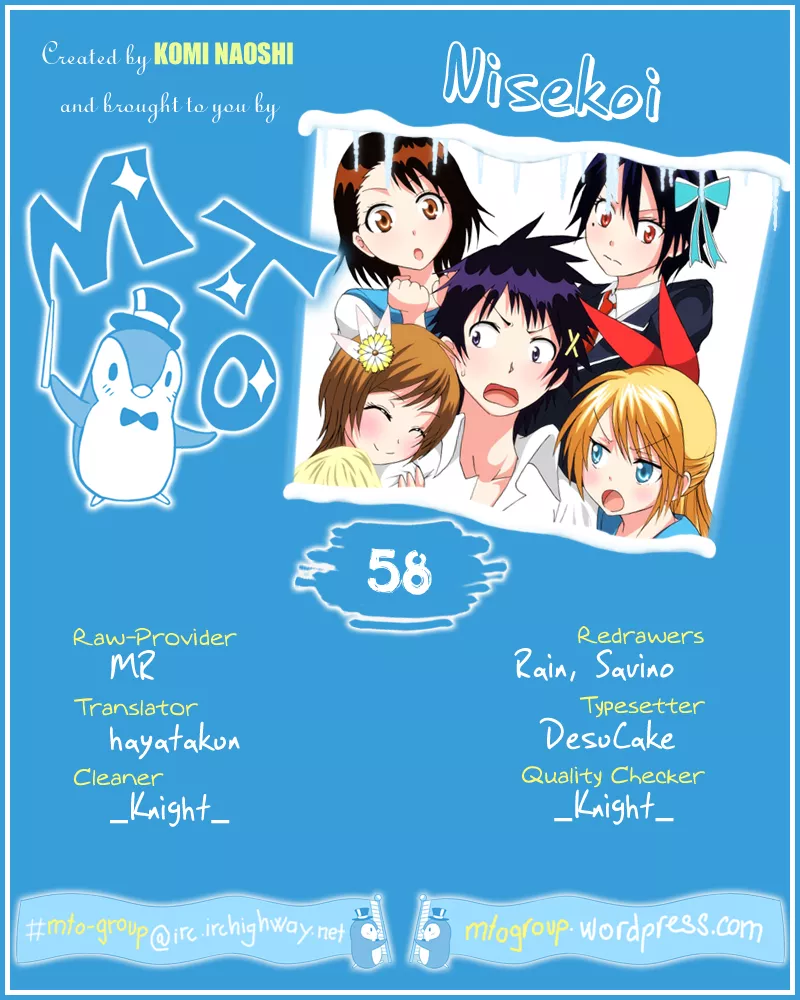 Read Nisekoi Chapter 58 - Loss Online