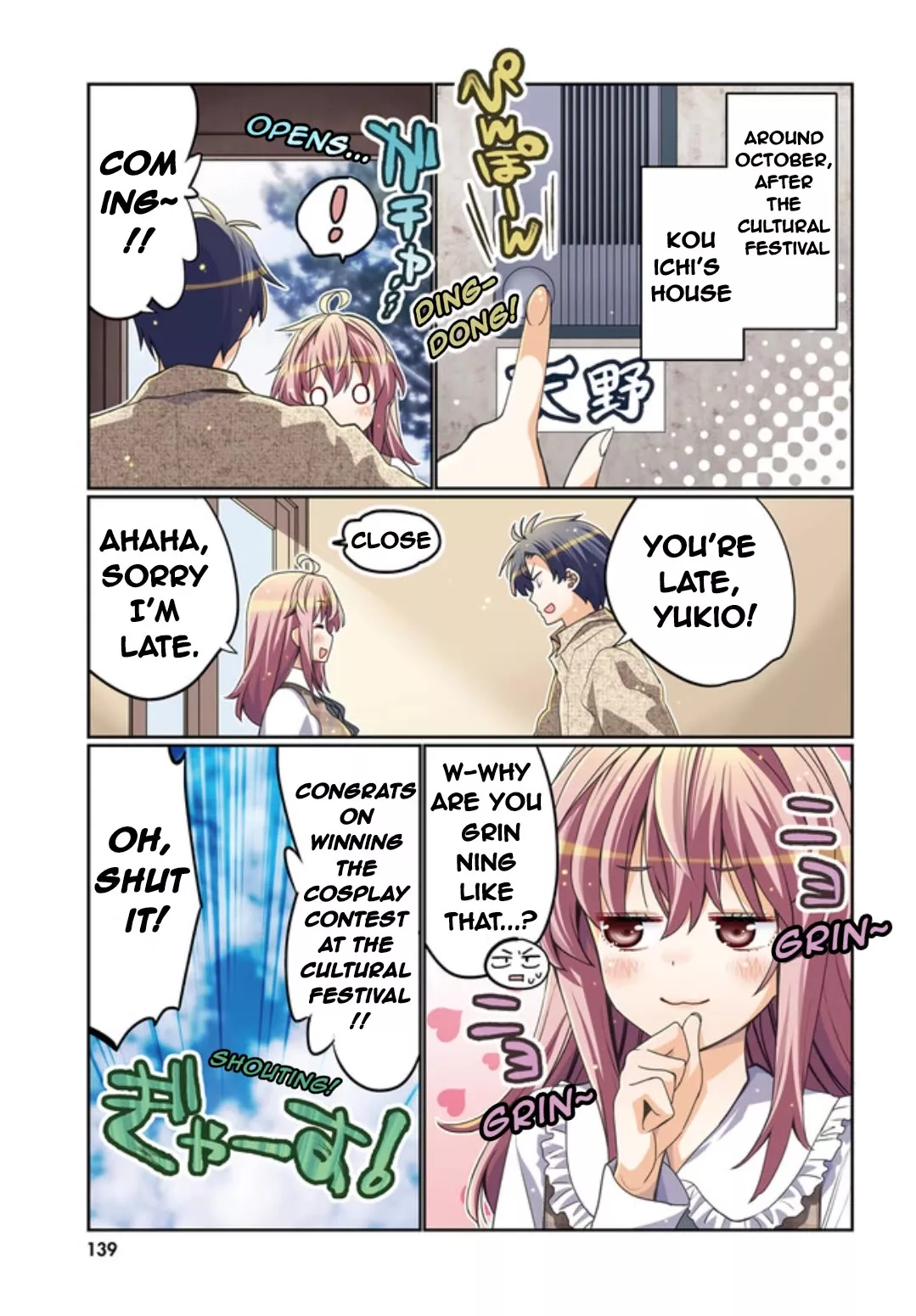 Read Ore no Tomodachi♂♀ ga Kawaisugite Komaru! Chapter 49 - As Autumn Ends Online