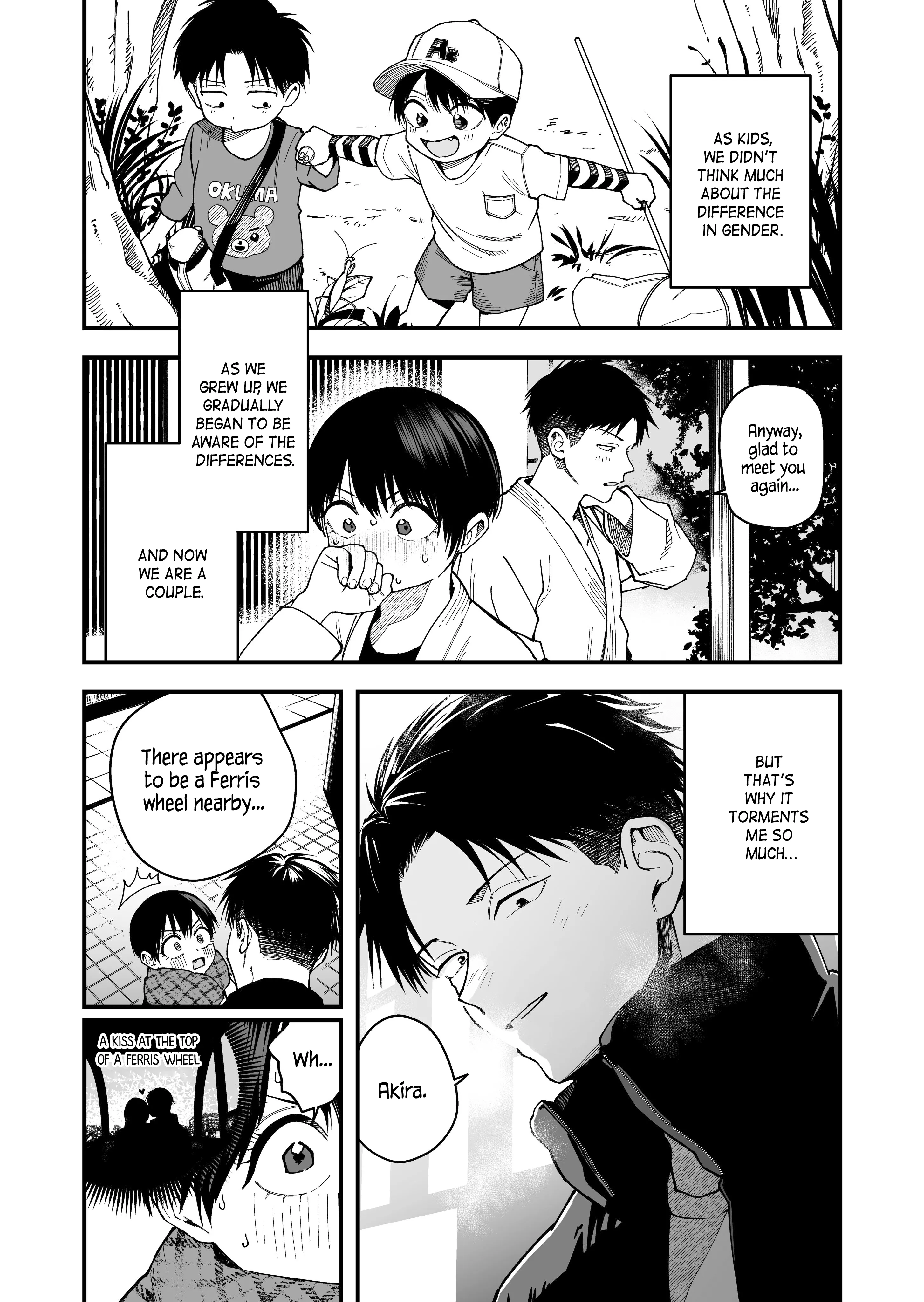 Read Boyish Kanojo ga Kawai-sugiru Chapter 13 - My first date with my boyish girlfriend was tough Online