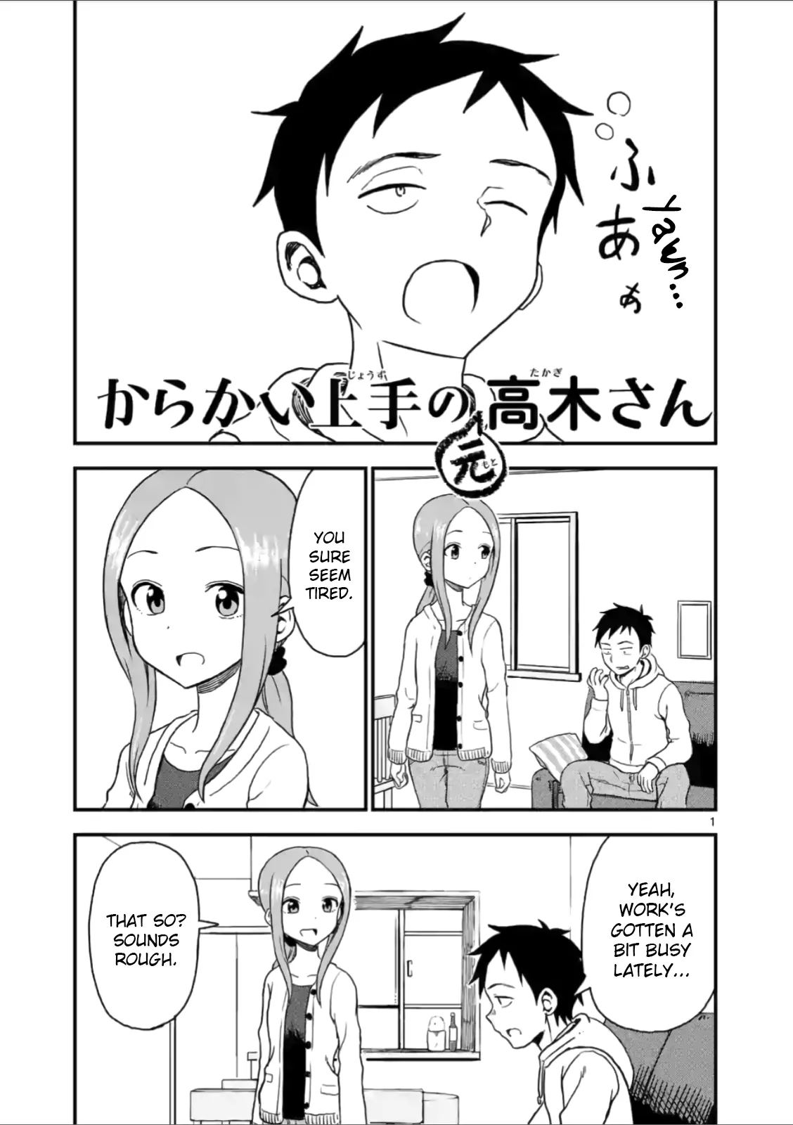 Read Karakai Jouzu no (Moto) Takagi-san Chapter 32 - Nap Online