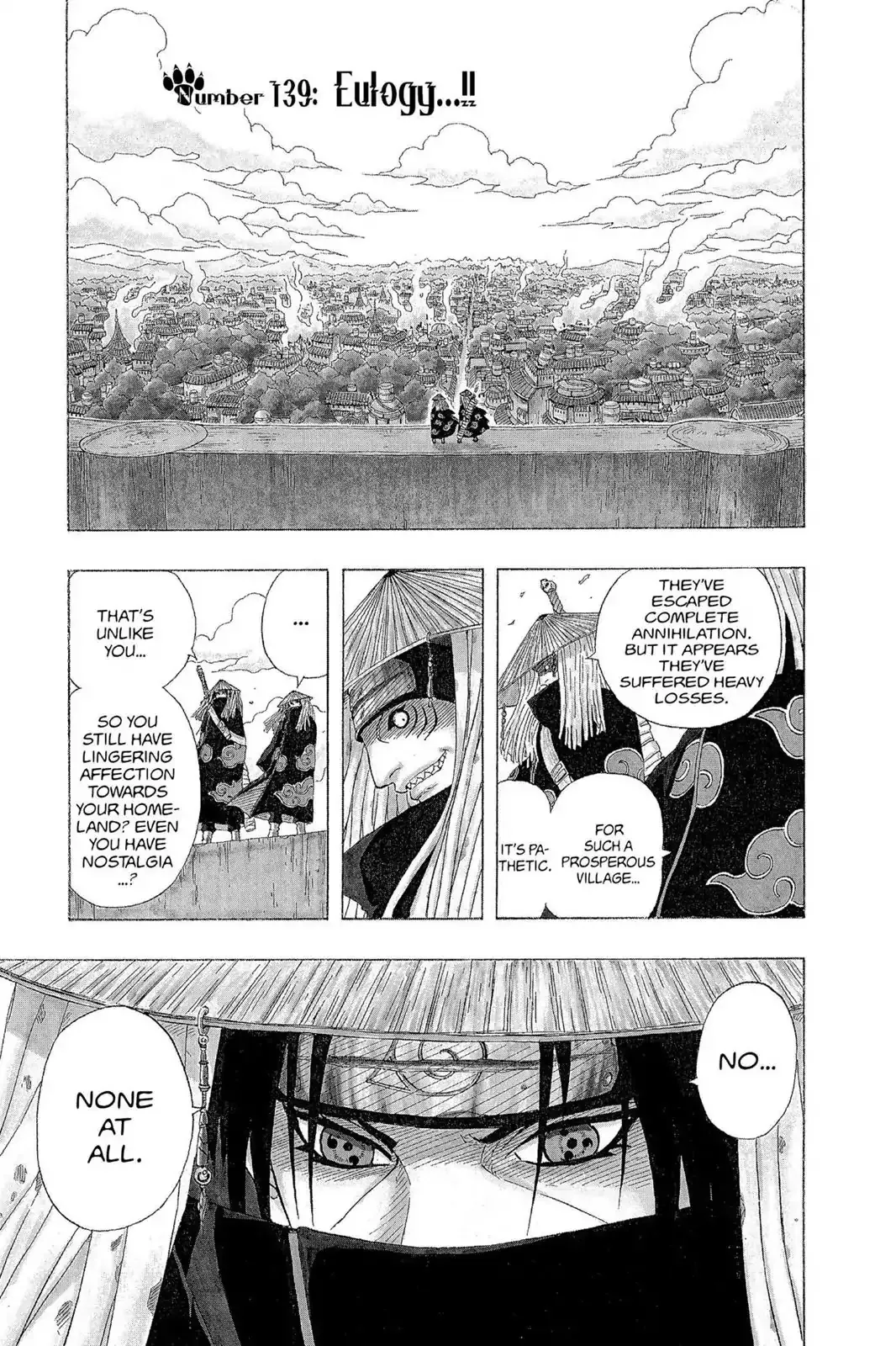 Read Naruto Chapter 139 - Eulogy...!! Online