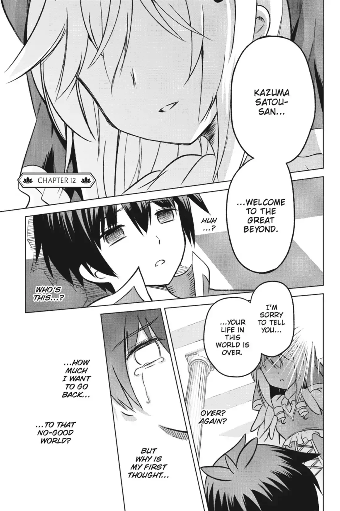 Read Kono Subarashii Sekai ni Shukufuku o! Chapter 12 - May I Have Good Luck with This Rebirth! Online