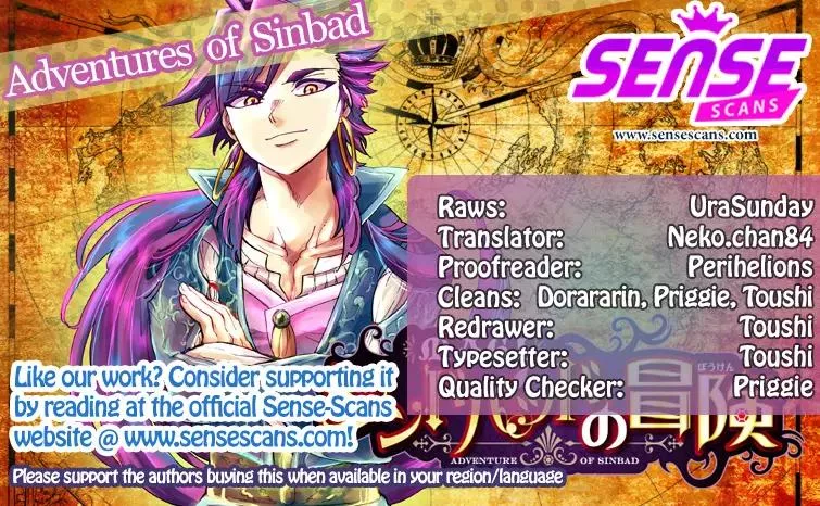 Read Magi – Sinbad no Bouken Chapter 108.5 - Extra - The Aventure Of Sinbad PR Online