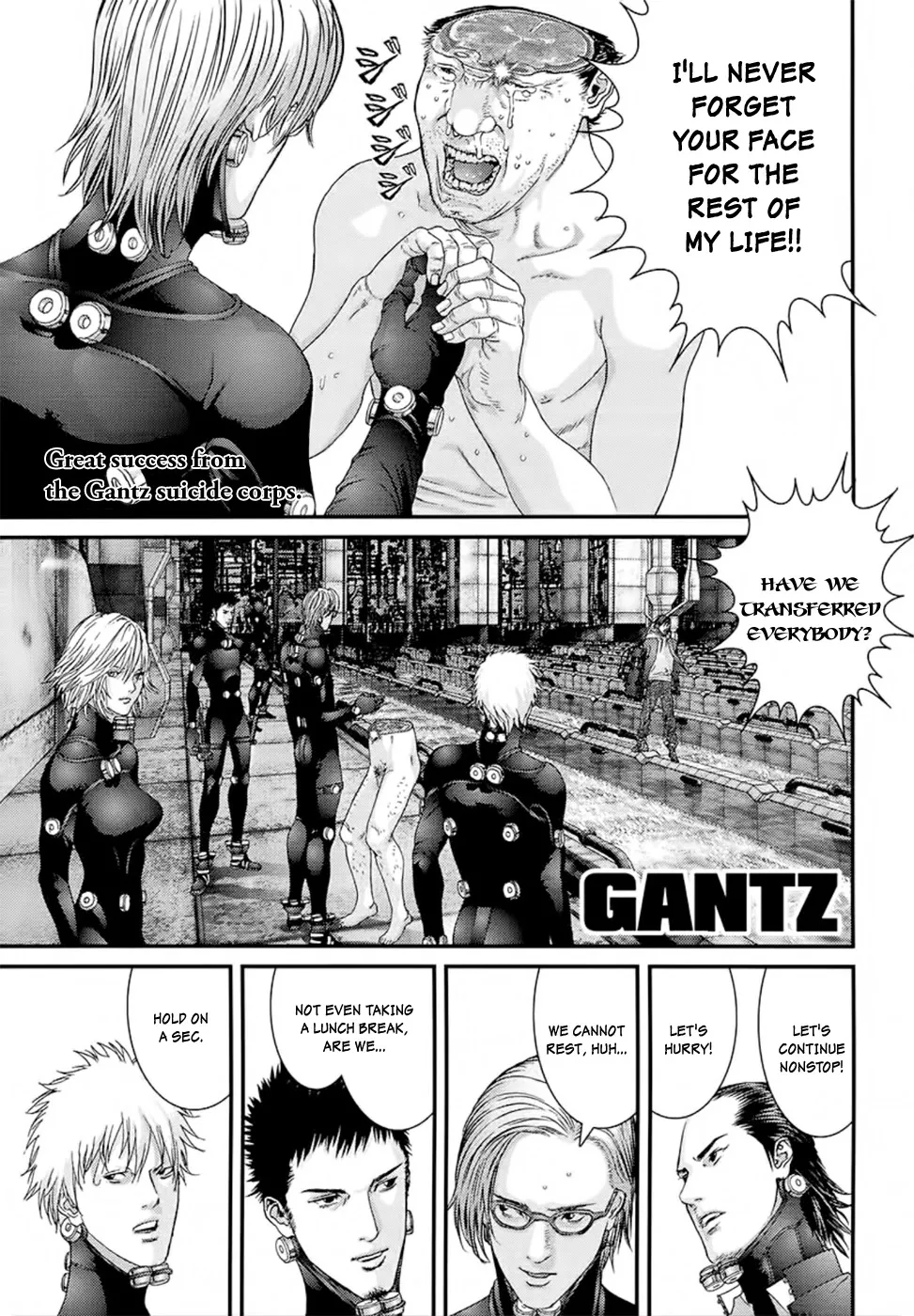 Read Gantz Chapter 337 - Strangled by Fear, You Taste Hope Online