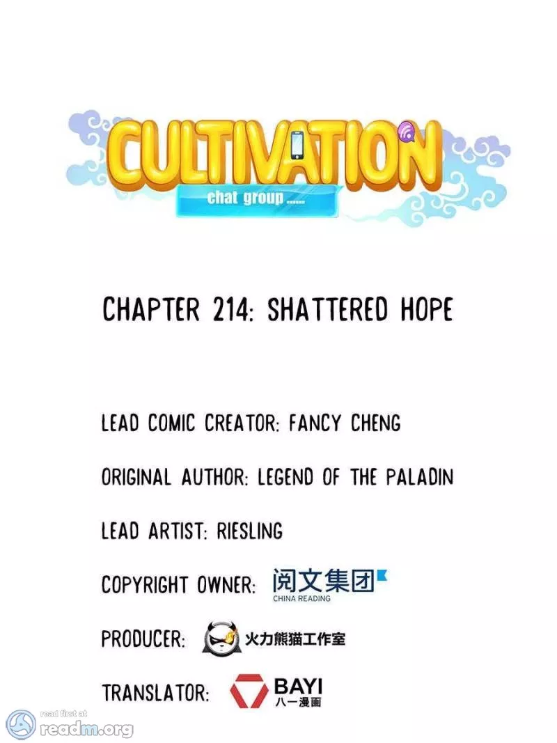 Read Cultivation Chat Group Chapter 214 Online