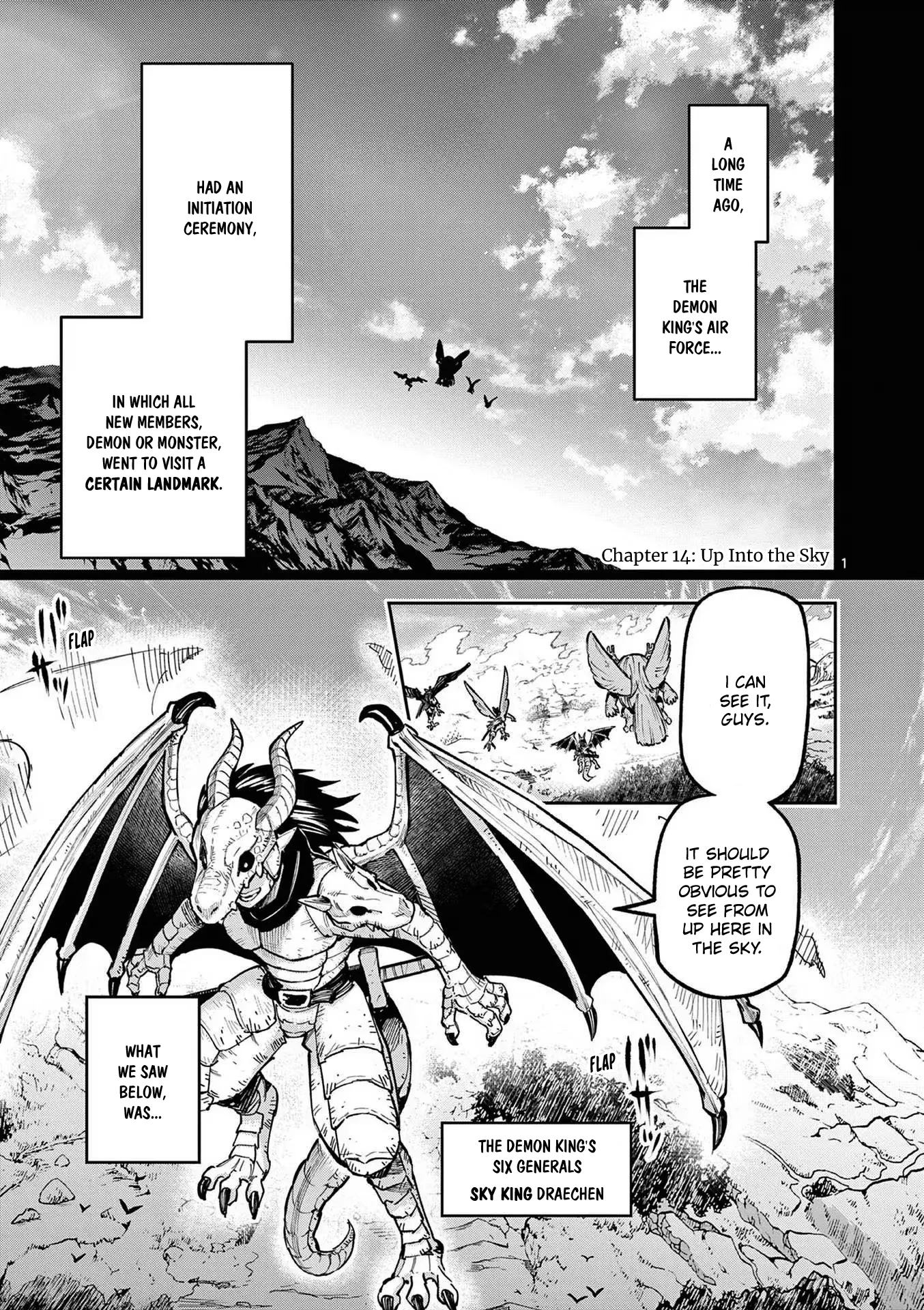 Read Juuou to Yakusou Chapter 14 - Up Into the Sky Online
