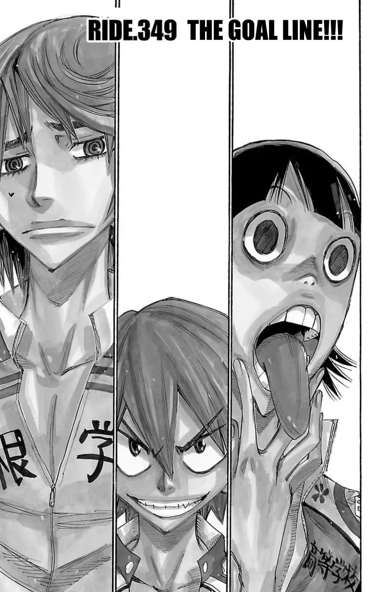 Read Yowamushi Pedal Chapter 349 - The goal line!! Online