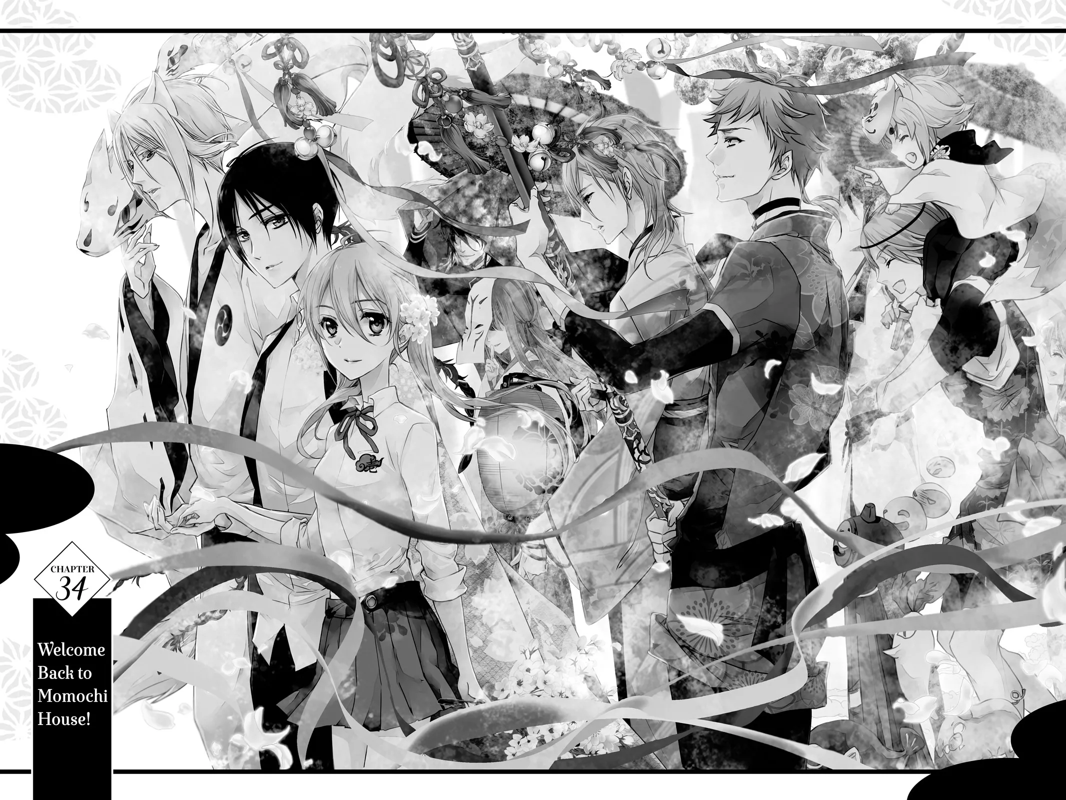 Read Momochi-san Chi no Ayakashi Ouji Chapter 34 Online