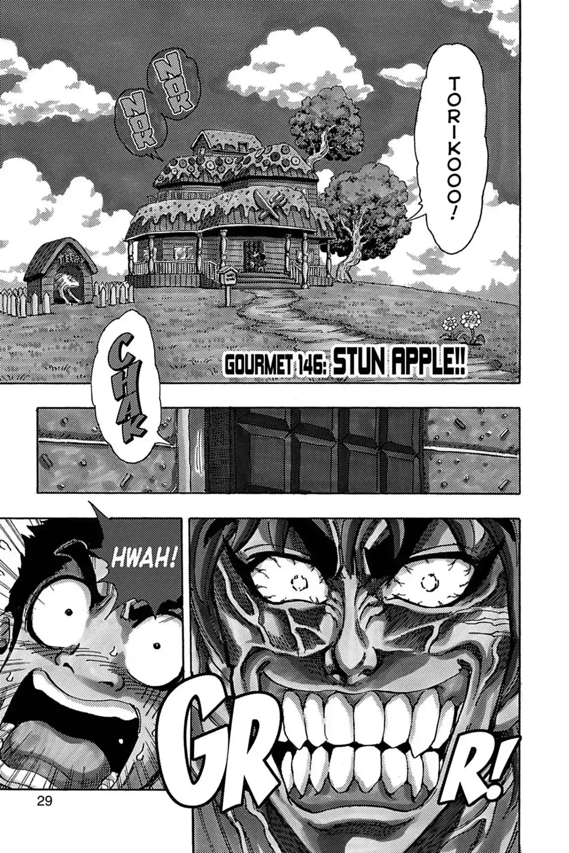 Read Toriko Chapter 146 - Vol.17 Gourmet 146: Stun Apple!! Online