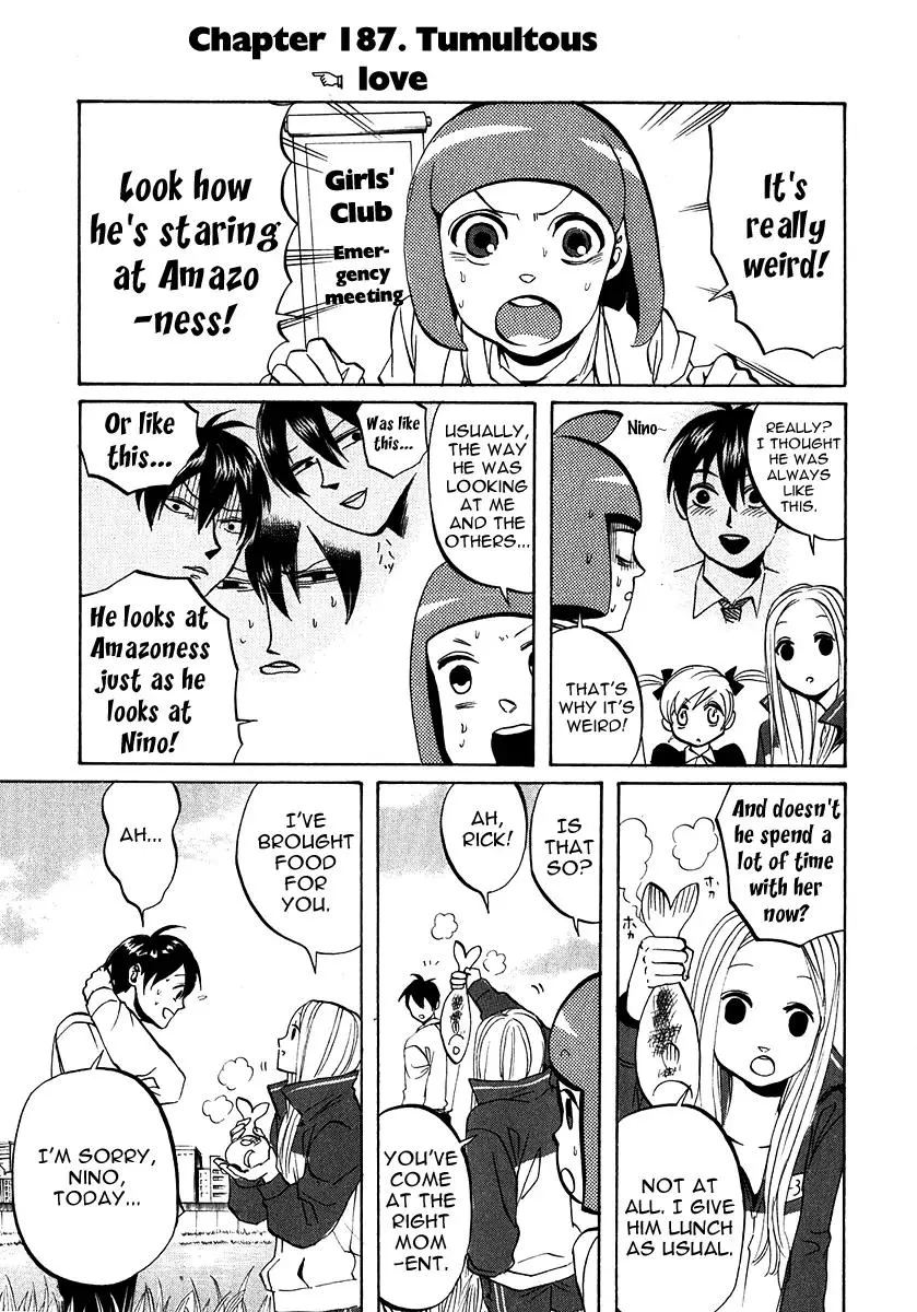 Read Arakawa Under the Bridge Chapter 187 - Tumultous Love Online