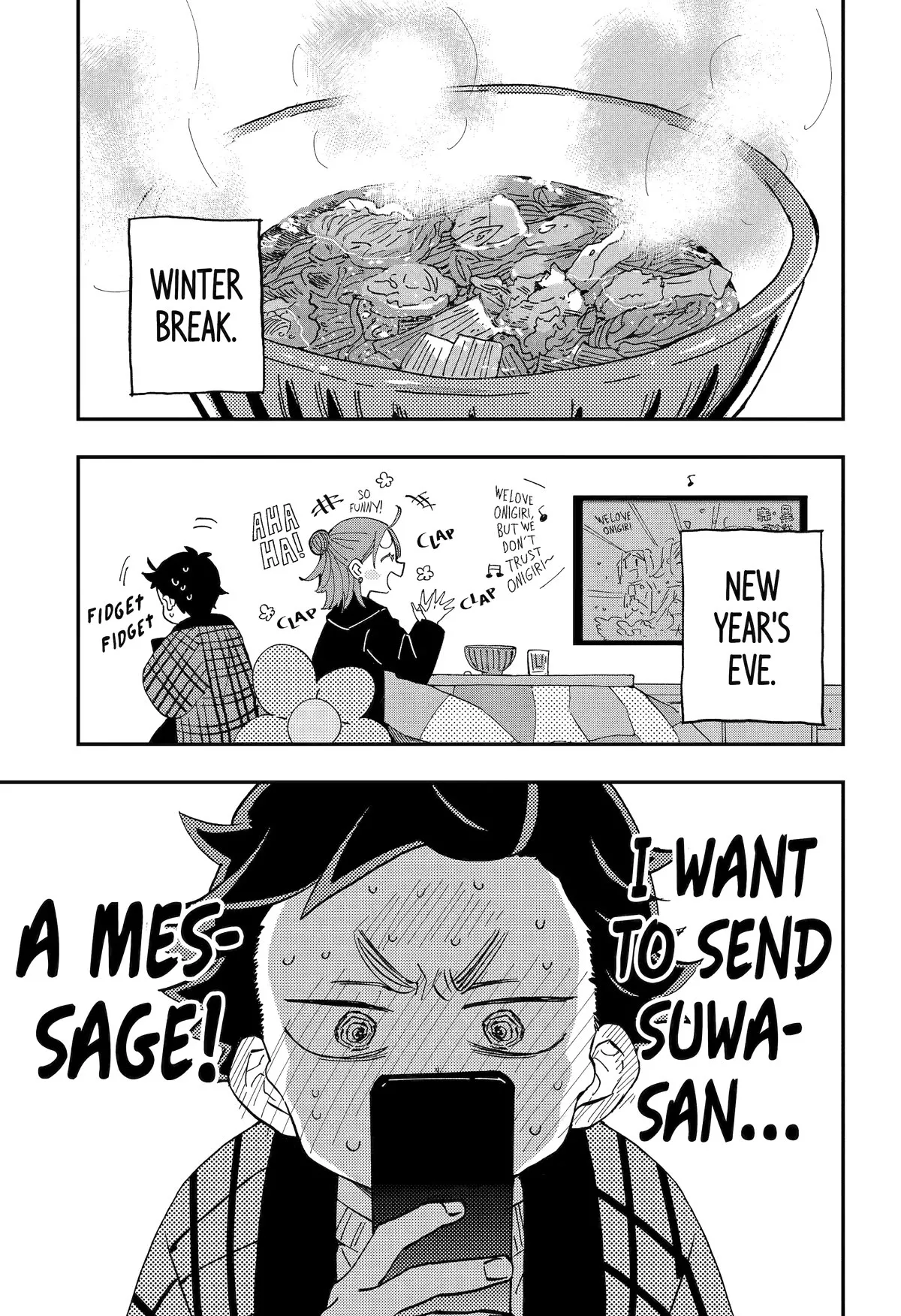 Read Hajimete no Suwa-san Chapter 18 - First Happy New Year Online