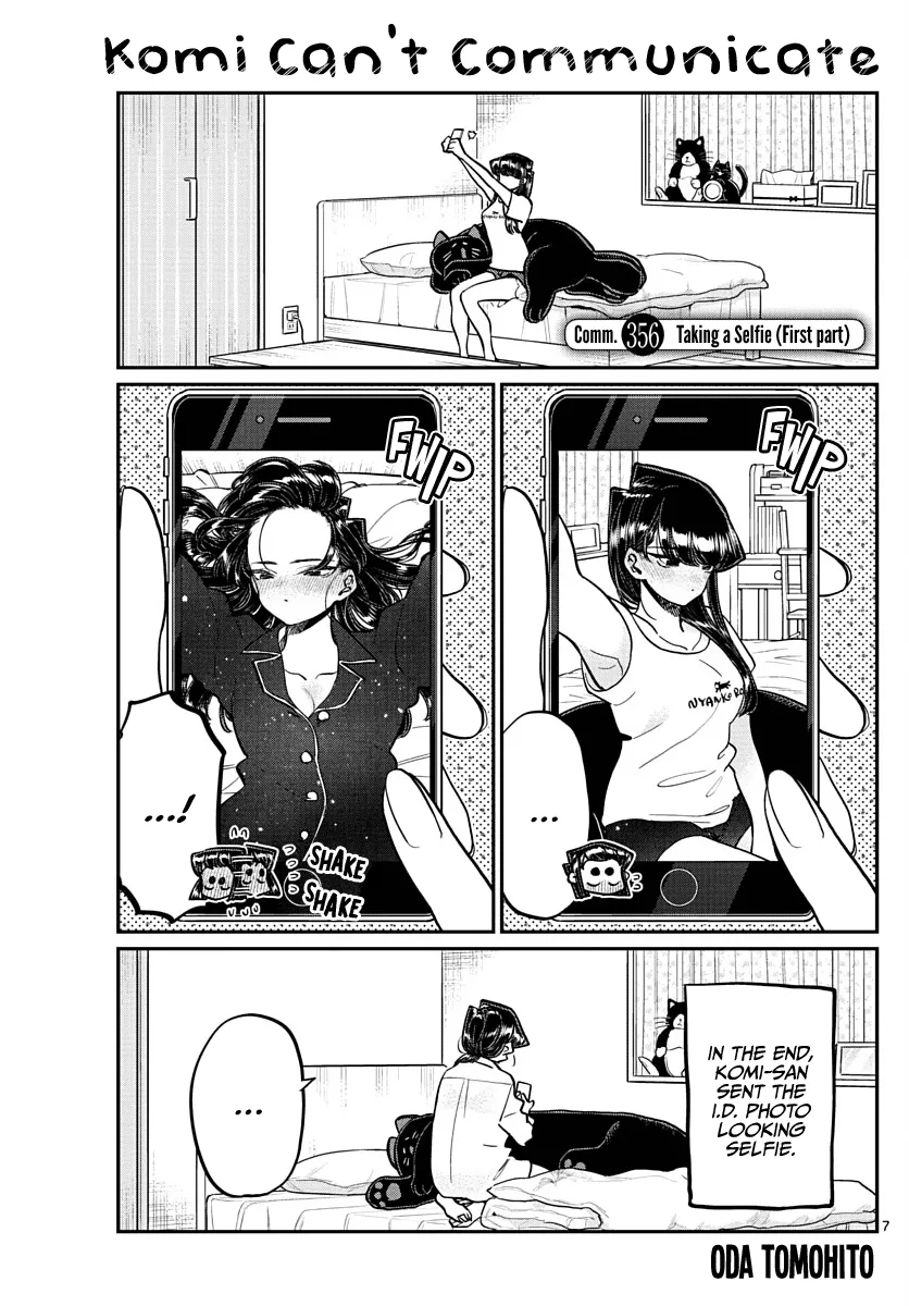 Read Komi-san wa Komyushou Desu Chapter 356 - Taking a Selfie (First Part) Online