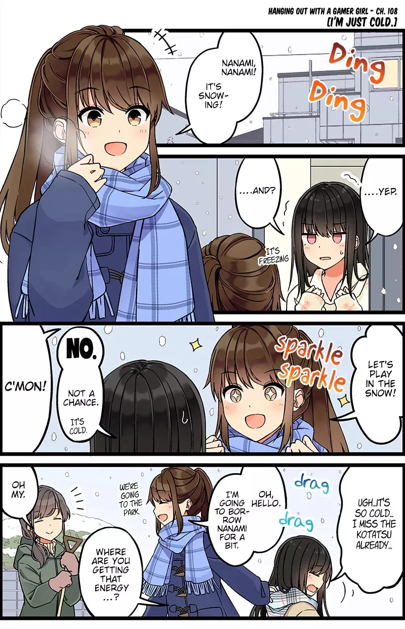 Read Hanging Out With a Gamer Girl Chapter 108 - I’m Just Cold Online