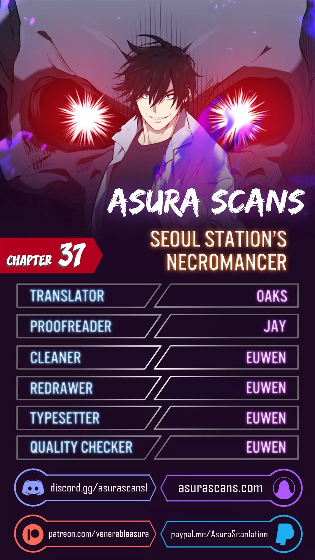 Read Seoul Station’s Necromancer Chapter 37 Online