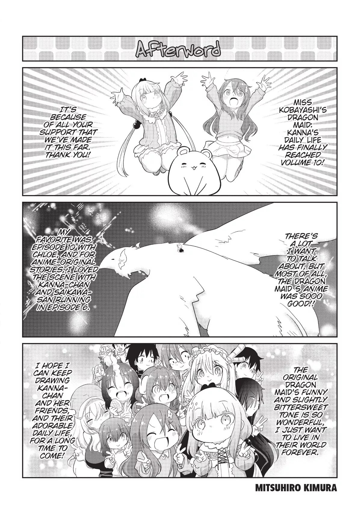 Read Kobayashi-san Chi no Maid Dragon: Kanna no Nichijou Chapter 98.5 Online