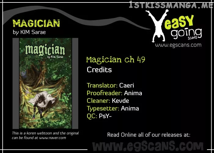 Read Magician (KIM Sarae) Chapter 49 Online