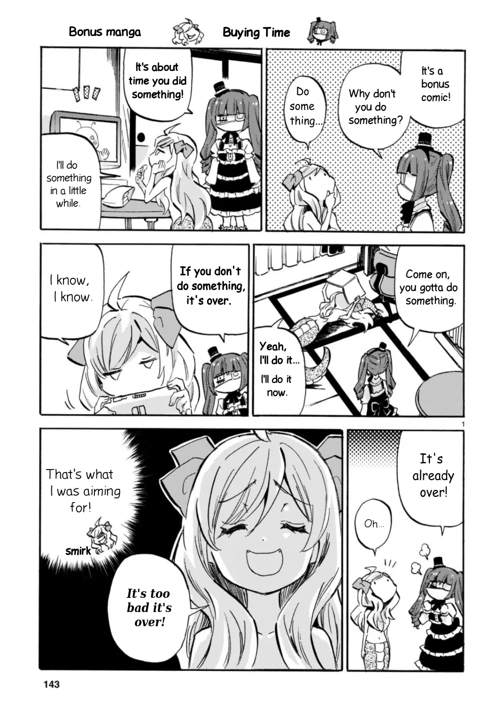 Read Jashin-chan Dropkick Chapter 197.1 - Bonus Manga Online