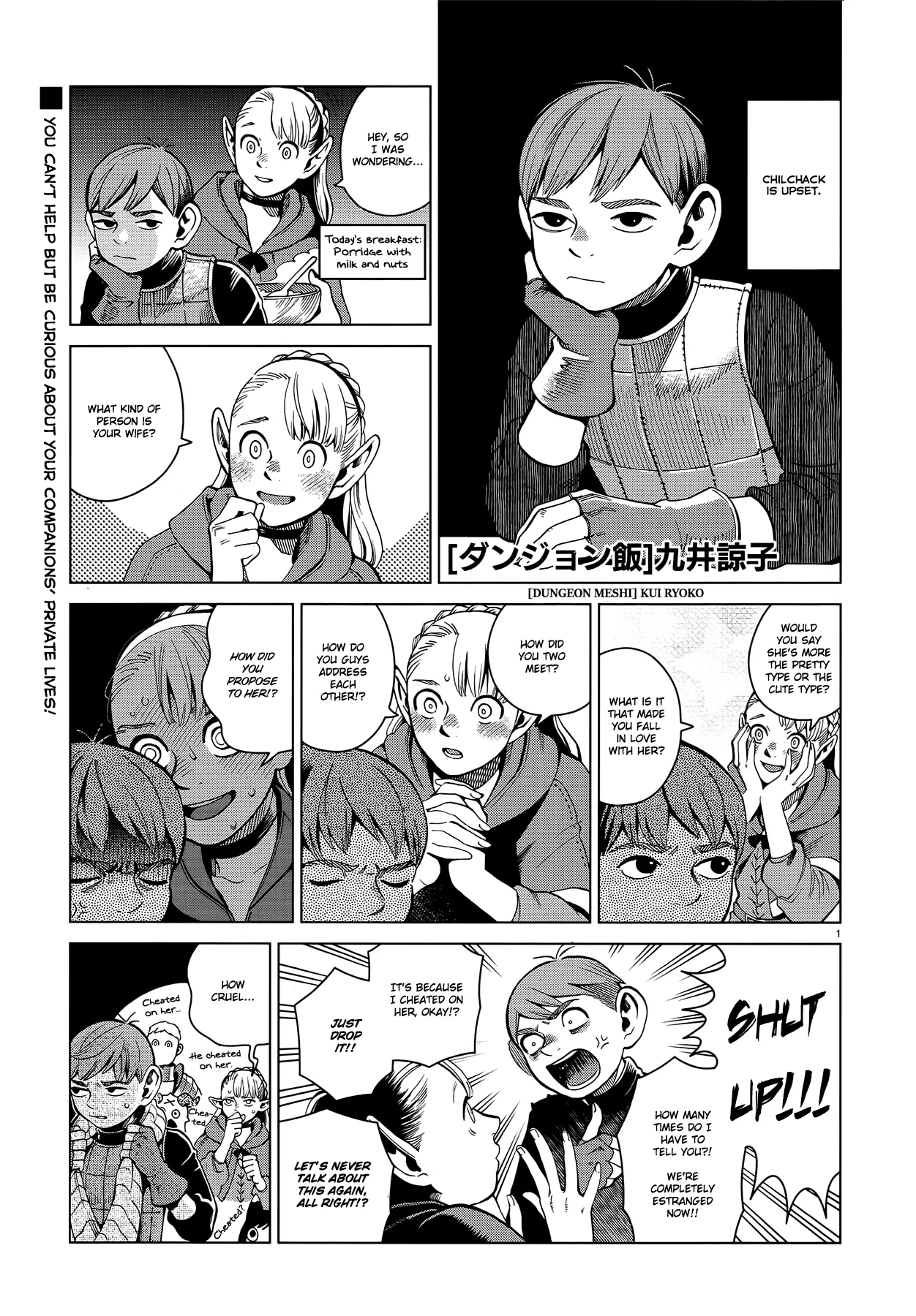 Read Dungeon Meshi Chapter 56 - Bicorn Online