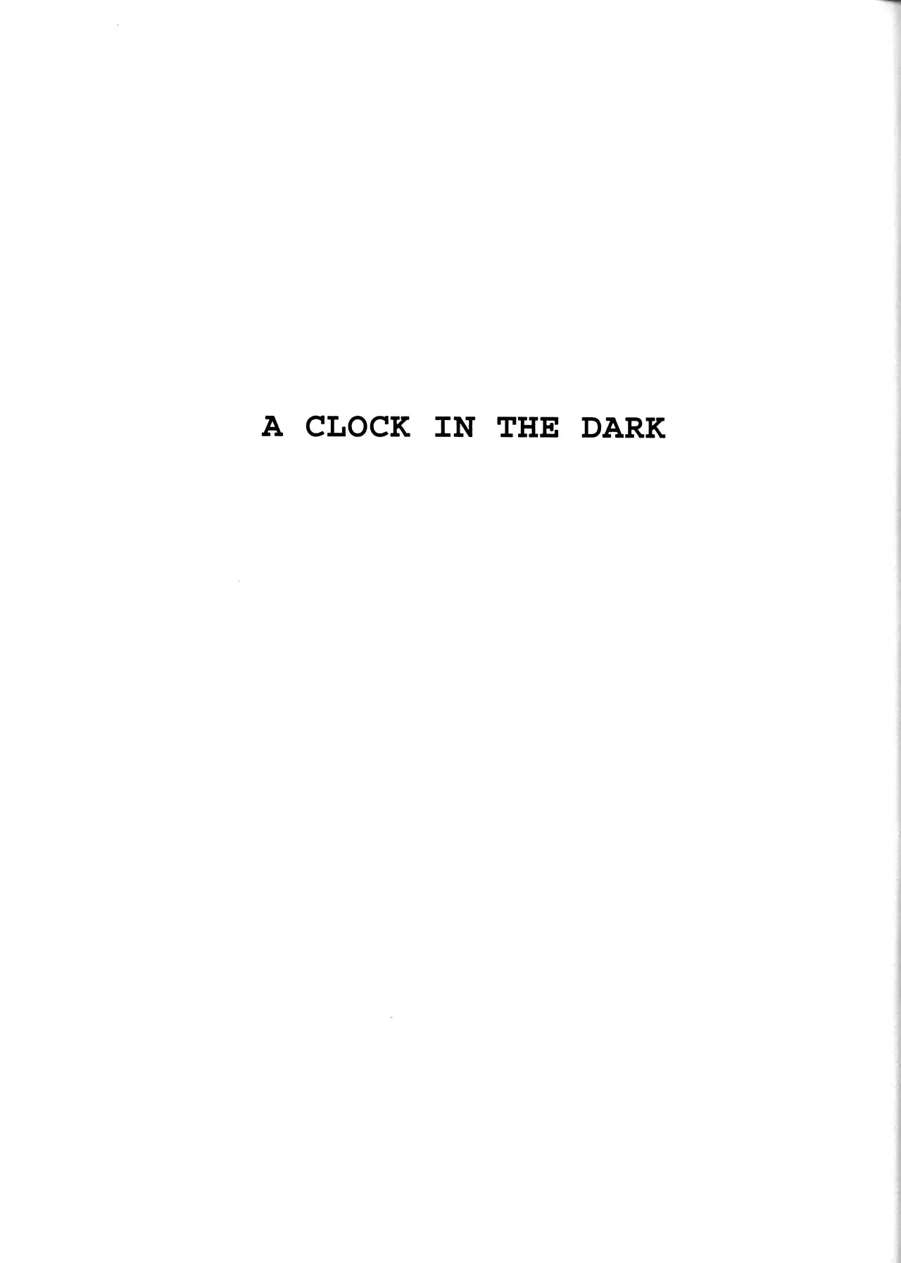 Read Black Jack Chapter 11 - A Clock In The Dark Online