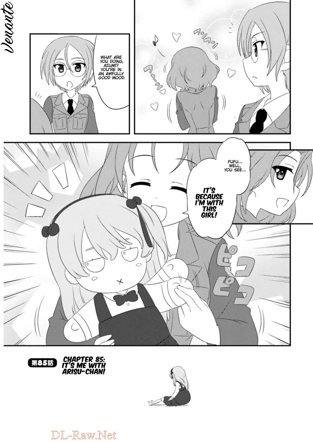 Read Girls & Panzer – Motto Love Love Sakusen desu! Chapter 85 - It’s me with Arisu-Chan! Online