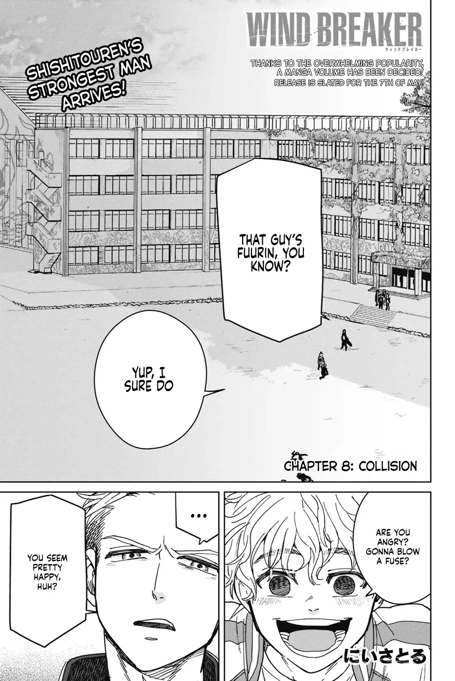 Read Wind Breaker (NII Satoru) Chapter 8 - Collision Online