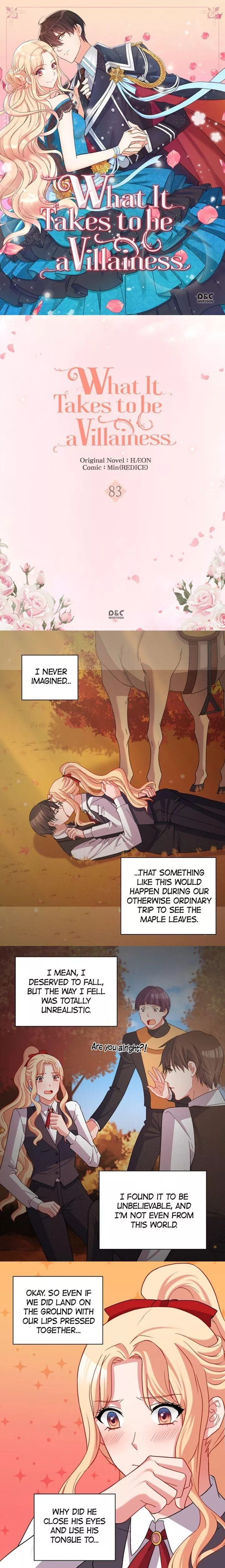 Read What It Takes to Be a Villainess Chapter 83 Online