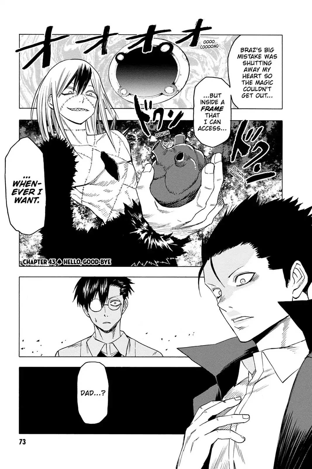 Read Blood Lad Chapter 43 - Hello, Good-bye Online