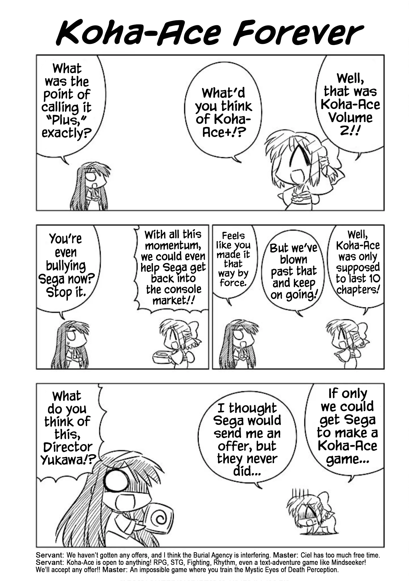Read Koha-Ace+ Chapter 13.8 - Koha-Ace Forever Online