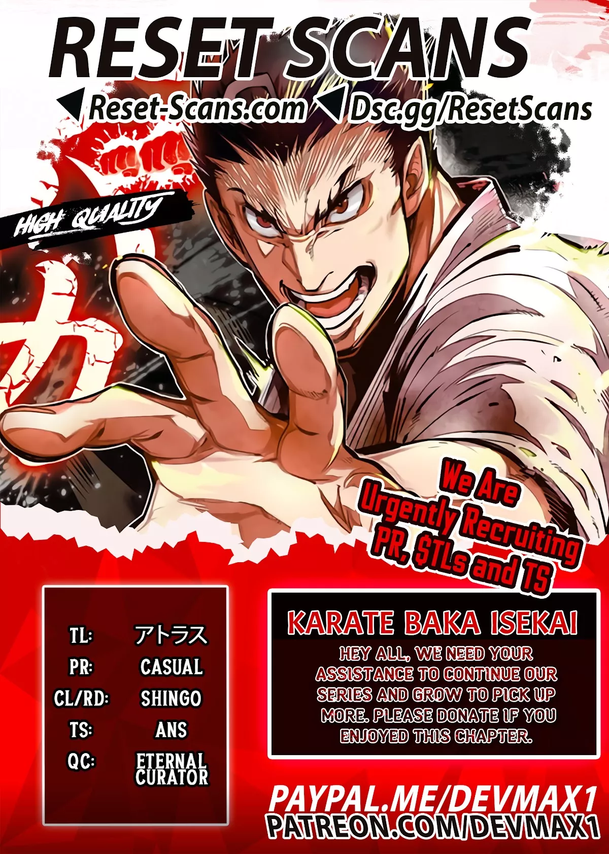 Read Karate Baka in Different World Chapter 17.2 Online