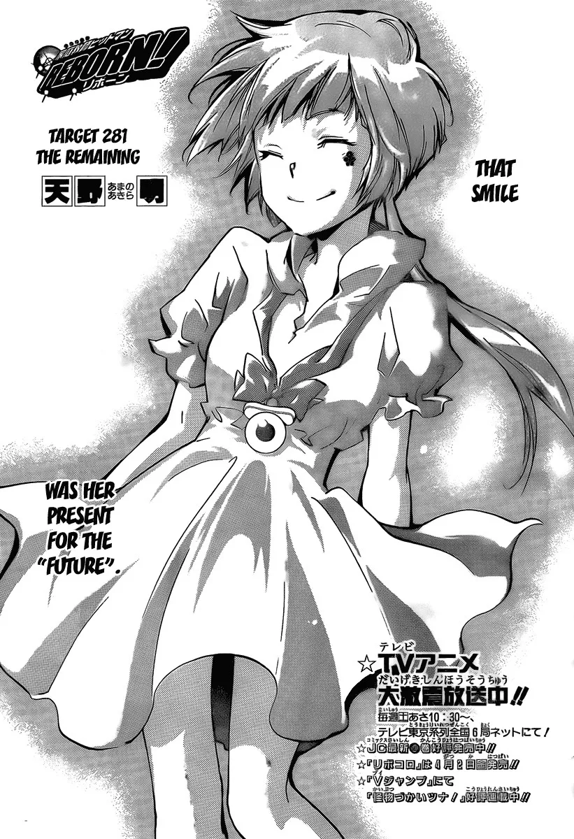 Read Katekyou Hitman Reborn! Chapter 281 - The Remaining Online